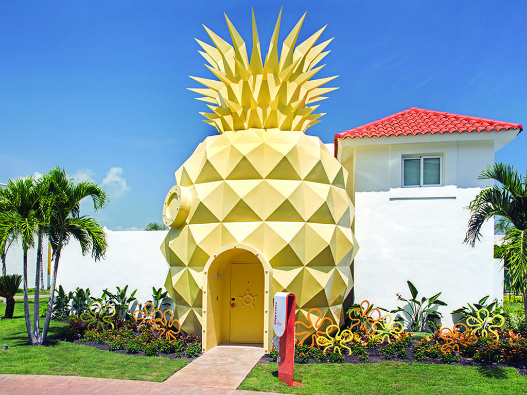 Foto: Main ke Rumah Spongebob