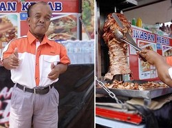 Inspiratif! Pria Kerdil Ini Raup Rp 27,6 Juta Per Hari dari Jualan Kebab