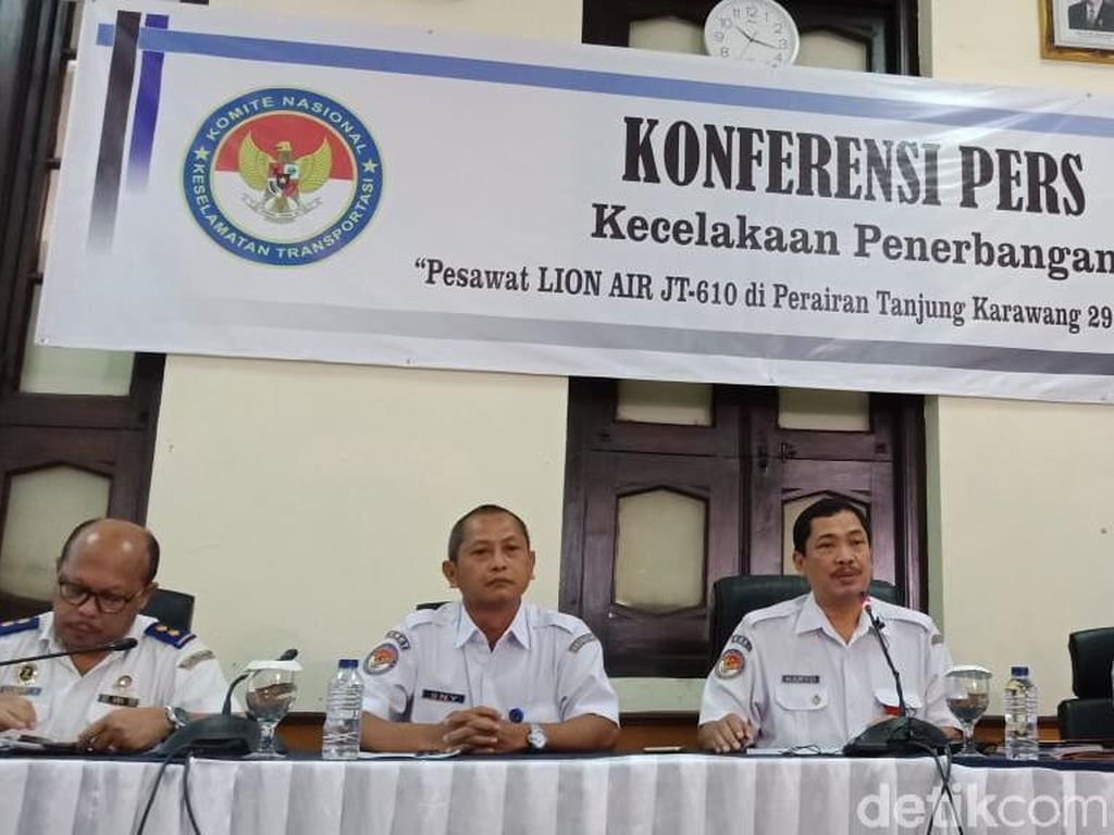KNKT Luruskan Pernyataan Soal Lion Air PK-LQP Tak Laik Terbang KNKT Luruskan Pernyataan Soal Lion Air PK-LQP Tak Laik Terbang