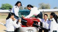 Foto: Tempat Latihan Pilot Khusus Perempuan di India