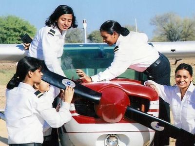 Foto: Tempat Latihan Pilot Khusus Perempuan di India