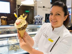 Ini Chef Silvia Gaetta yang Bikin Banyak Es Krim dan Viral