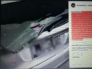 Mobil Ditabrak Truk, Axel Andaviar Prihatin dengan Penabrak Mobil Ditabrak Truk, Axel Andaviar Prihatin dengan Penabrak