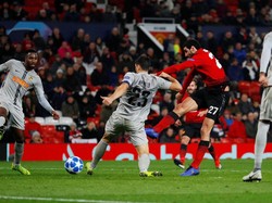 Pada laga yang dihelat di Old Trafford, Rabu (28/11/2018) dini hari WIB itu, MU mengalami kesulitan. Phil Noble/Reuters.