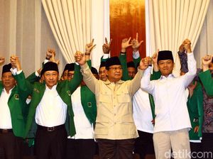 Didukung PPP Kubu Humphrey, Prabowo: Mari Lakukan Perubahan Besar