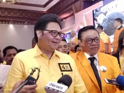 Airlangga Imbau Kosgoro Kampanyekan Jokowi-Maruf dengan Positif