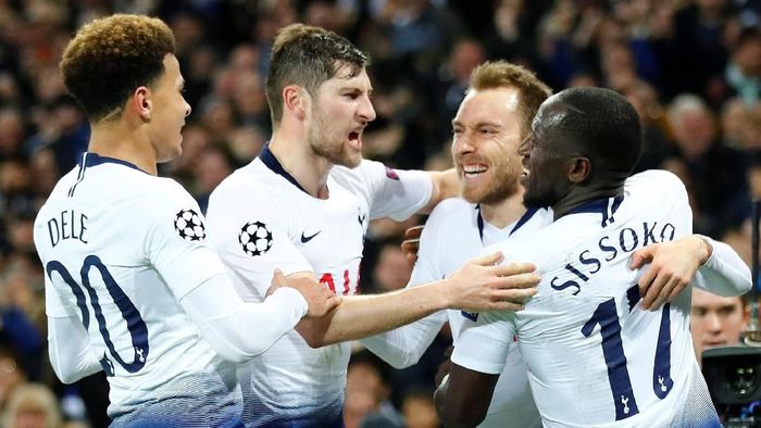 Tottenham Hotspur membuka peluang lolos ke 16 besar Liga Champions usai menang atas Inter Milan (Foto: Eddie Keogh/Reuters) Tottenham Hotspur membuka peluang lolos ke 16 besar Liga Champions usai menang atas Inter Milan (Foto: Eddie Keogh/Reuters)