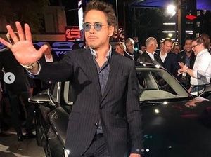 Iron Man Pamer Mobil Listrik Audi Iron Man Pamer Mobil Listrik Audi