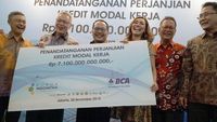 BCA Kucurkan Kredit Rp 7,1 T ke Pupuk Indonesia