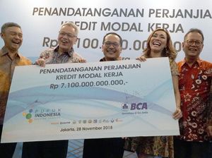 BCA Kucurkan Kredit Rp 7,1 T ke Pupuk Indonesia