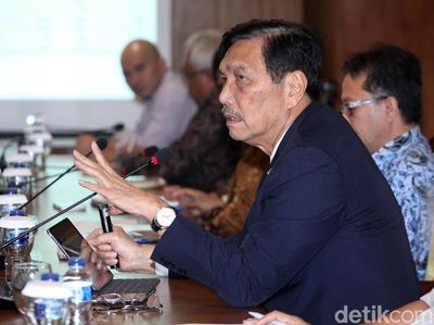 Luhut Bahas Industri Mobil Listrik Bareng DPR