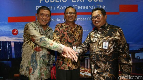 Adhi Karya Peroleh Kontrak Baru Rp 12,6 T hingga November 2018