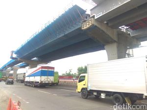 Mau Dipakai Mudik 2019, Konstruksi Tol Japek Layang 58% Mau Dipakai Mudik 2019, Konstruksi Tol Japek Layang 58%