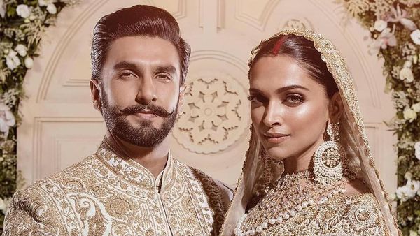 Gelar Pesta Pernikahan Kedua, Deepika Padukone Mewah Bergaun Putih-Emas