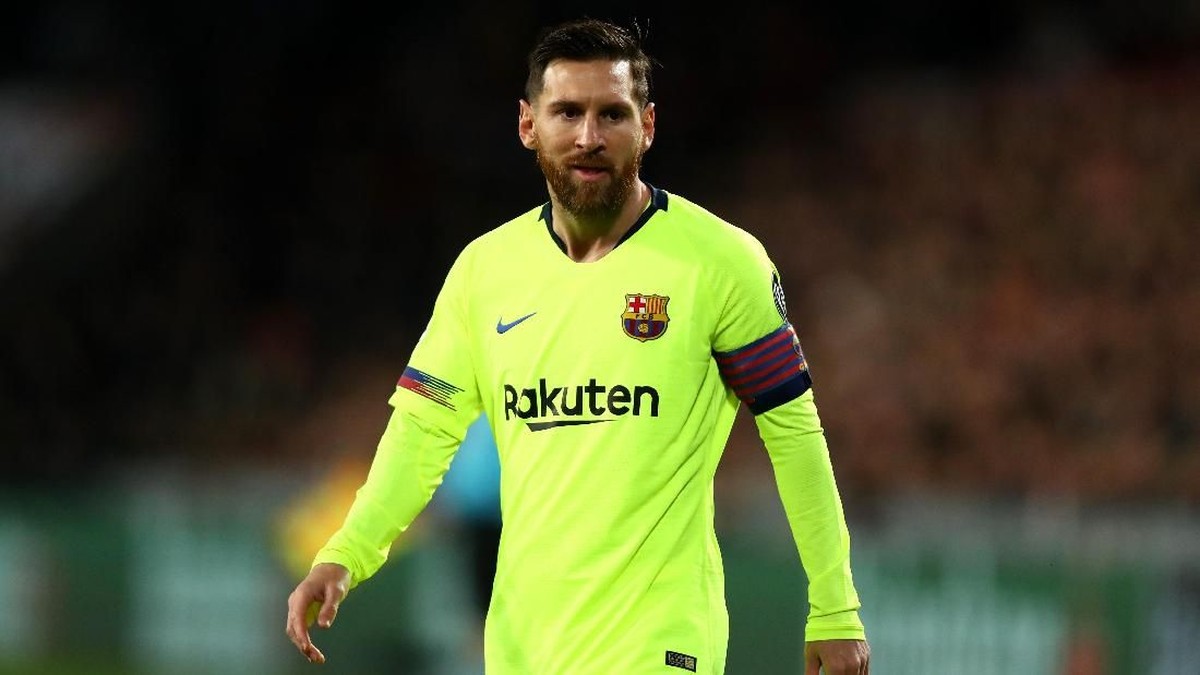 Lionel Messi melampaui catatan gol Cristiano Ronaldo. (Foto: Dean Mouhtaropoulos/Getty Images)