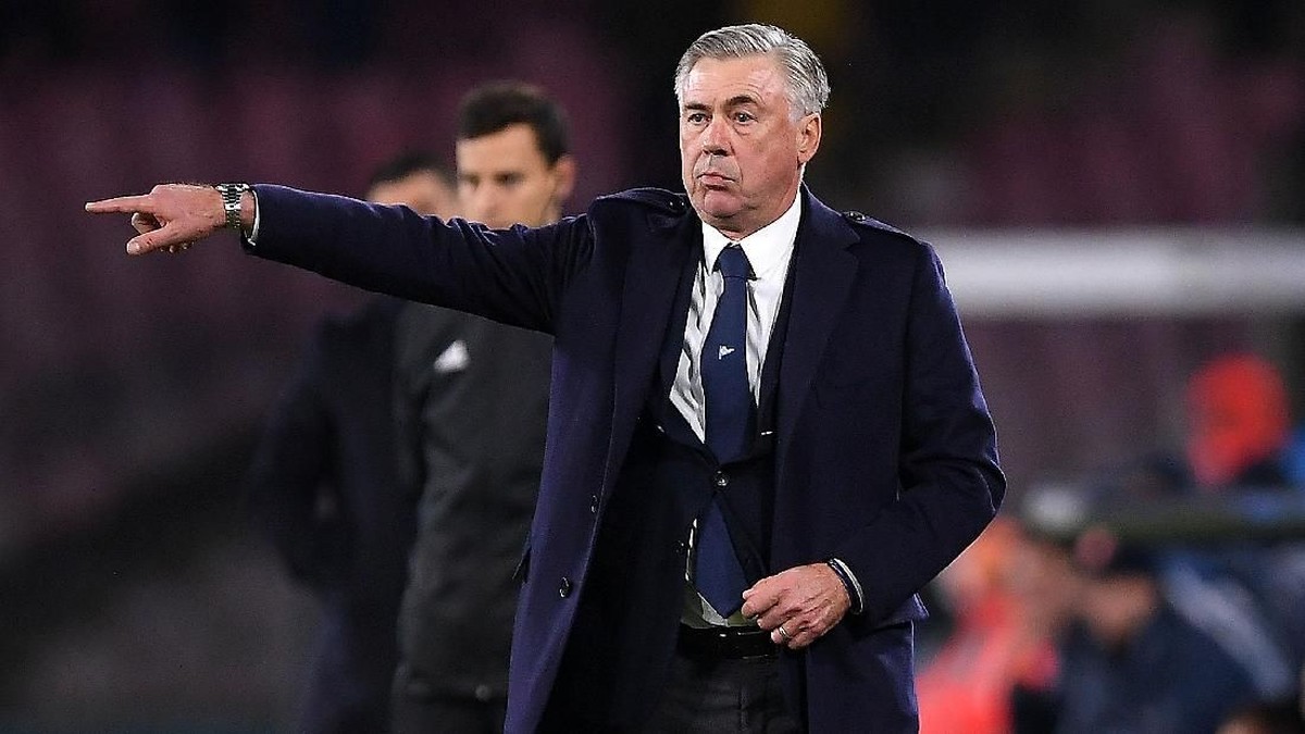Manajer Everton Carlo Ancelotti. (Foto: Francesco Pecoraro/Getty Images)