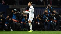 Gol tersebut juga menjadikan Neymar pemain Brasil tersubur di Liga Champions dengan 31 gol, mengalahkan para legenda Tim Samba seperti Rivaldo dan Kaka. (Shaun Botterill/Getty Images)