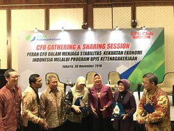 BPJS TK Ajak CFO Club Indonesia Peduli Manfaat Jaminan Sosial