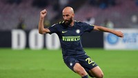 Posisi sembilan daftar pemain tertua di Liga Champions musim ini ditempati gelandang Borja Valero. Berasal dari Spanyol, Valero saat ini berusia 34 tahun, 9 bulan, dan 13 hari. (Francesco Pecoraro/Getty Images)