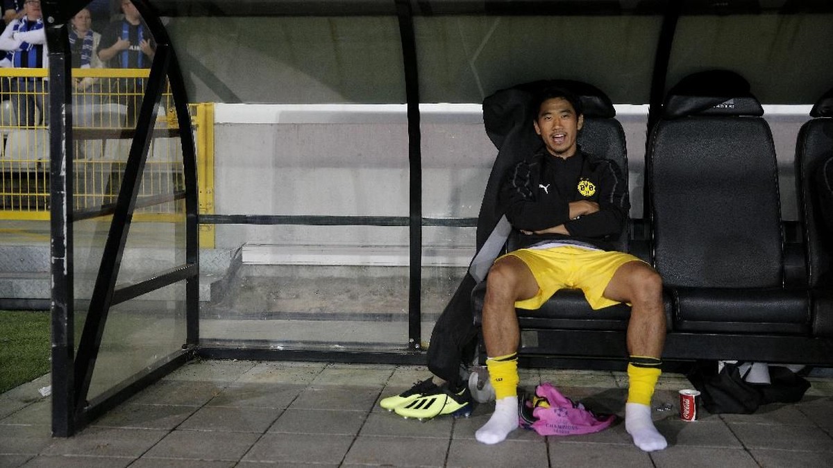 Shinji Kagawa dipinjamkan Borussia Dortmund ke Besiktas. (Foto: Dean Mouhtaropoulos/Getty Images)