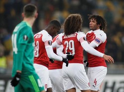 Hasil Liga Europa: Taklukkan Vorskla, Arsenal Pastikan Juara Grup
