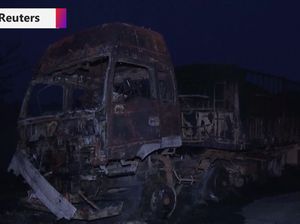 Video Kengerian Ledakan Truk di China yang Tewaskan 22 Orang