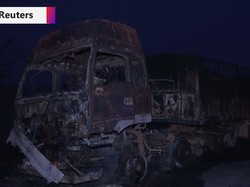 Video Kengerian Ledakan Truk di China yang Tewaskan 22 Orang