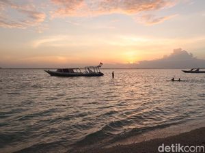 Sunset Eksotis di Gili Air, Bikin Mendadak Romantis