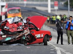 Bus Tabrak Taksi di Hong Kong, 5 Orang Tewas dan 32 Luka-luka