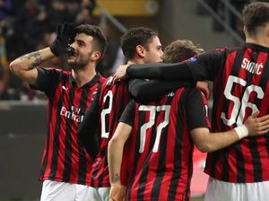 Hasil Liga Europa: AC Milan Benamkan Dudelange 5-2