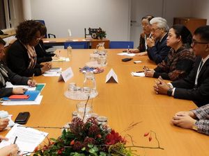 Bertemu Wapres Kosta Rika, Puan Bahas Pemanfaatan Nuklir