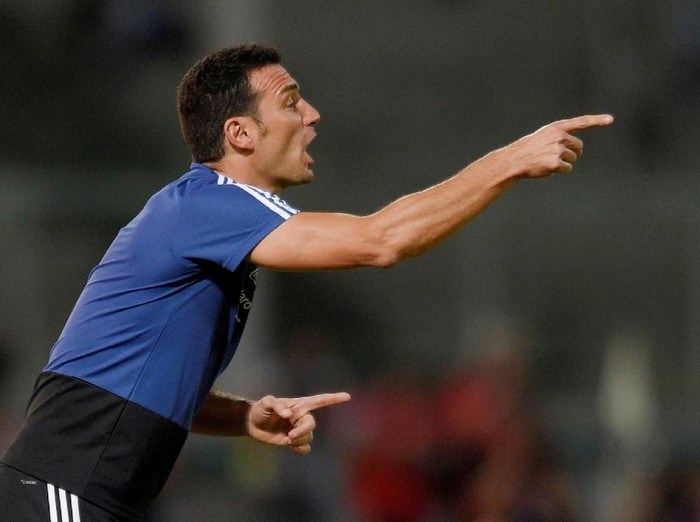 Soccer Football - International Friendly - Argentina v Mexico - Estadio Mario Alberto Kempes, Cordoba, Argentina - November 16, 2018  Argentina caretaker coach Lionel Scaloni  REUTERS/Gustavo Garello