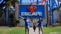 Foto: Wahana Berkekuatan Superhero di Movie World