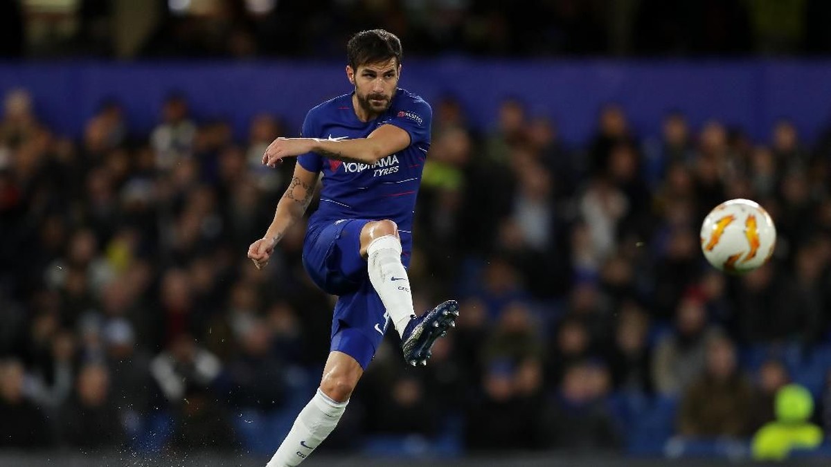 Cesc Fabregas menuju AS Monaco (Richard Heathcote/Getty Images)