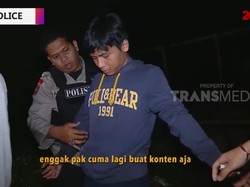 Uji Nyali Cari Hantu Malah Terciduk Polisi