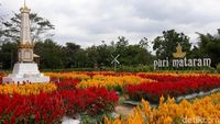 Foto: Taman Bunga Cantik Bak di Eropa, Padahal di Yogya