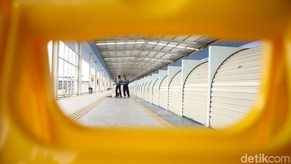 Akhirnya Skybridge Tanah Abang Rampung