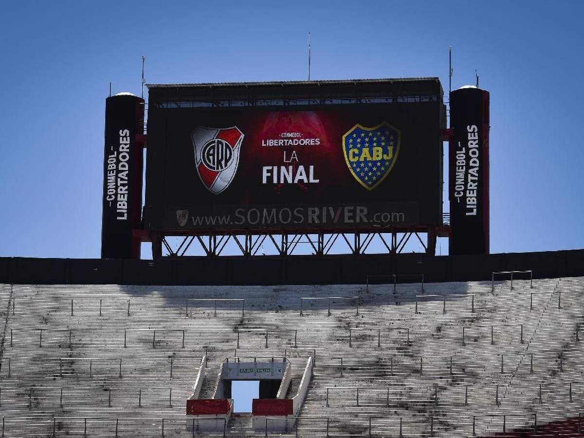 Leg kedua final Copa Libertadores antara River Plate vs Boca Juniors digelar di Santiago Bernabeu. (Foto: Marcelo Endelli/Getty Images)