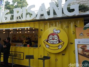 Lomba Kupas Pisang Meriahkan Pembukaan Sang Pisang Kemang