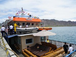 Kapal ke Komodo Diluncurkan, Gubernur Harap Bisa Bantu Konektivitas Wisata NTT