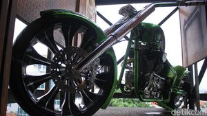 Harley Chopper Hand Made yang Bikin Kesengsem