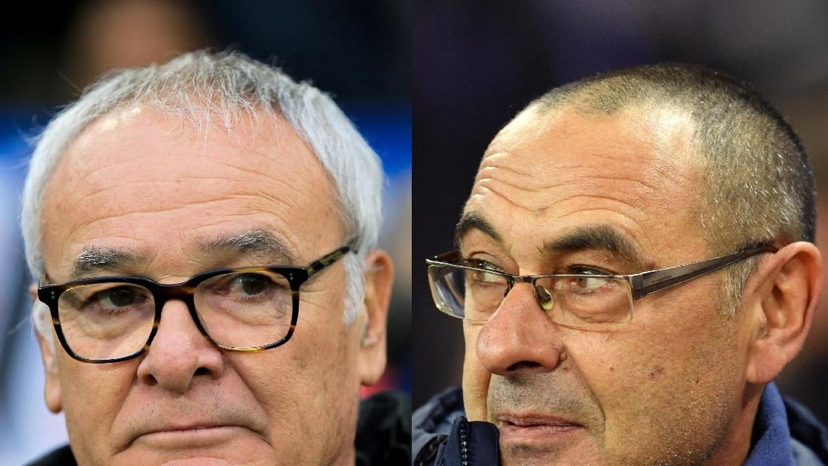 Claudio Ranieri akan bertemu Maurizio Sarri saat Chelsea melawan Fulham (Marc Atkins/Getty Images)