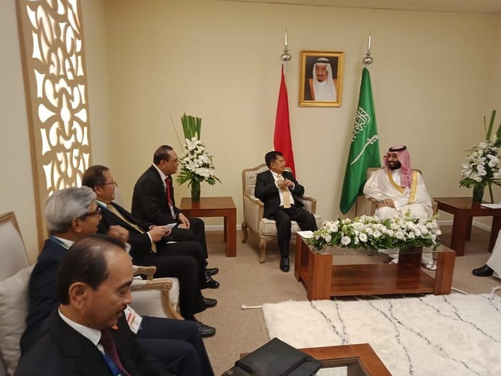 Saat JK Bahas Khashoggi dengan Erdogan Lalu MBS Saat JK Bahas Khashoggi dengan Erdogan Lalu MBS