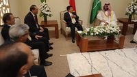 Foto: Momen JK Bertemu Putra Mahkota Arab Saudi Bahas Khashoggi