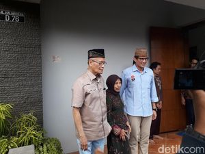 Sandiaga Berkunjung ke Kediaman Buya Syafii, Bahas Apa?