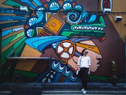 Weekend Ceria di Haji Lane Singapura