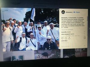 Selain Teuku Wisnu, Ini Deretan Artis yang Hadir di Reuni 212