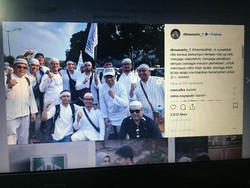 Selain Teuku Wisnu, Ini Deretan Artis yang Hadir di Reuni 212