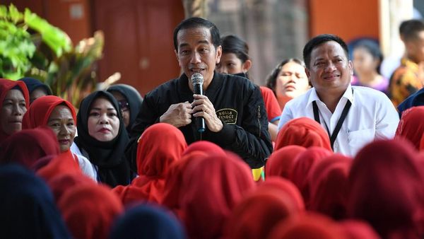 Presiden Jokowi Janji Suntikan Modal Usaha UMKM