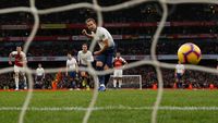 Harry Kane menyamai rekor Emmanuelle Adebayor sebagai pencetak gol terbanyak di derby London Utara.